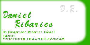 daniel ribarics business card